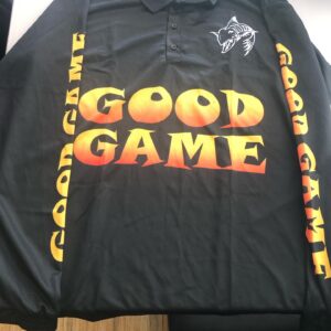 Black Good Game Fishing Shirt XXXXL